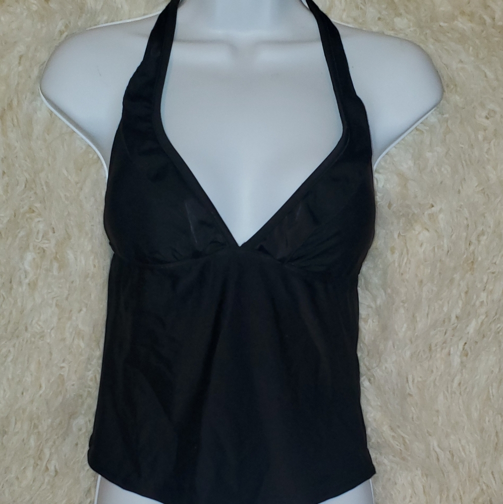 Be Creative Black Tankini Top